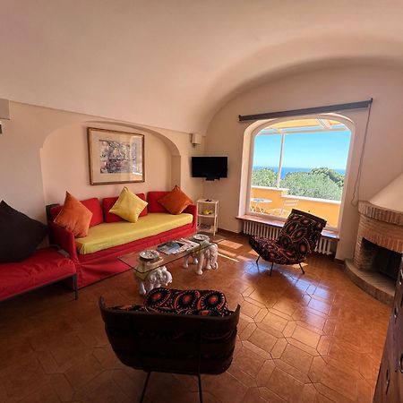 Private Villa Sea View Con Terrazza E Giardino Capri Eksteriør billede