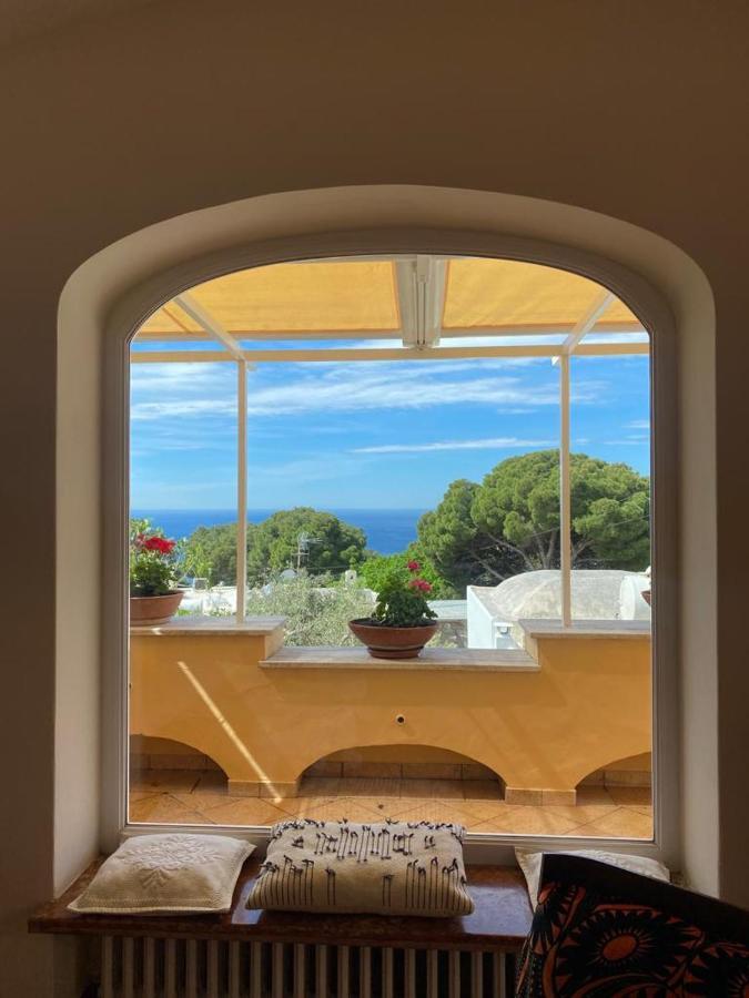 Private Villa Sea View Con Terrazza E Giardino Capri Eksteriør billede