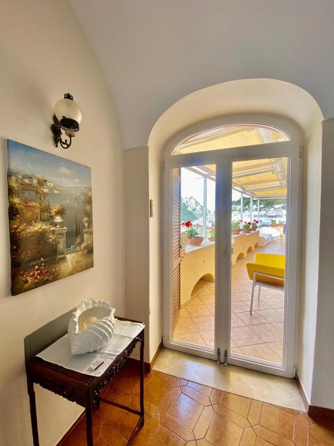 Private Villa Sea View Con Terrazza E Giardino Capri Eksteriør billede