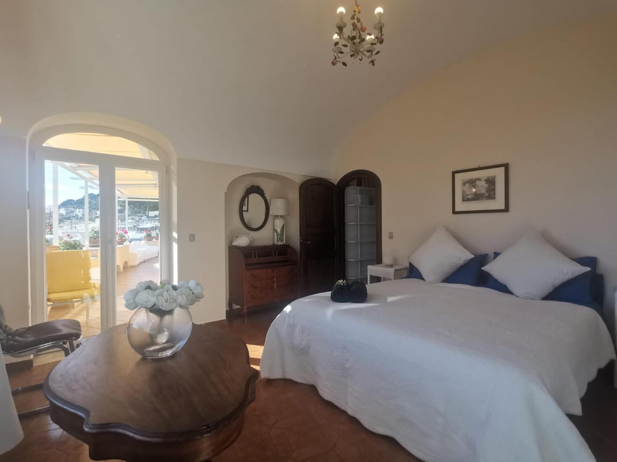 Private Villa Sea View Con Terrazza E Giardino Capri Eksteriør billede