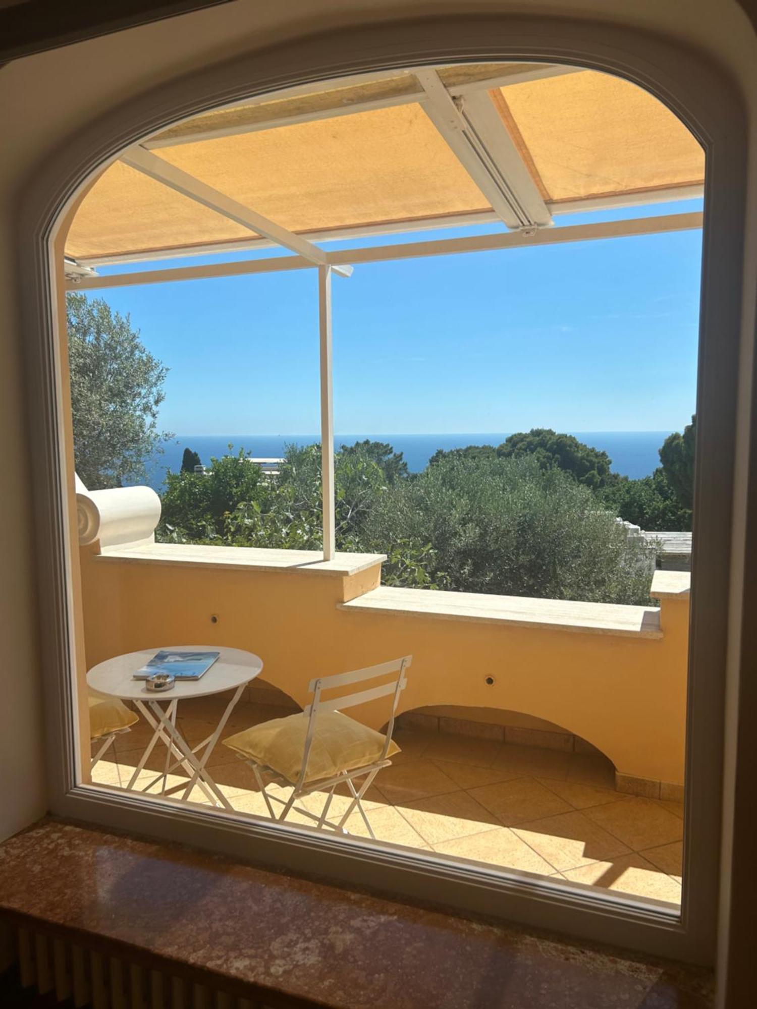 Private Villa Sea View Con Terrazza E Giardino Capri Eksteriør billede