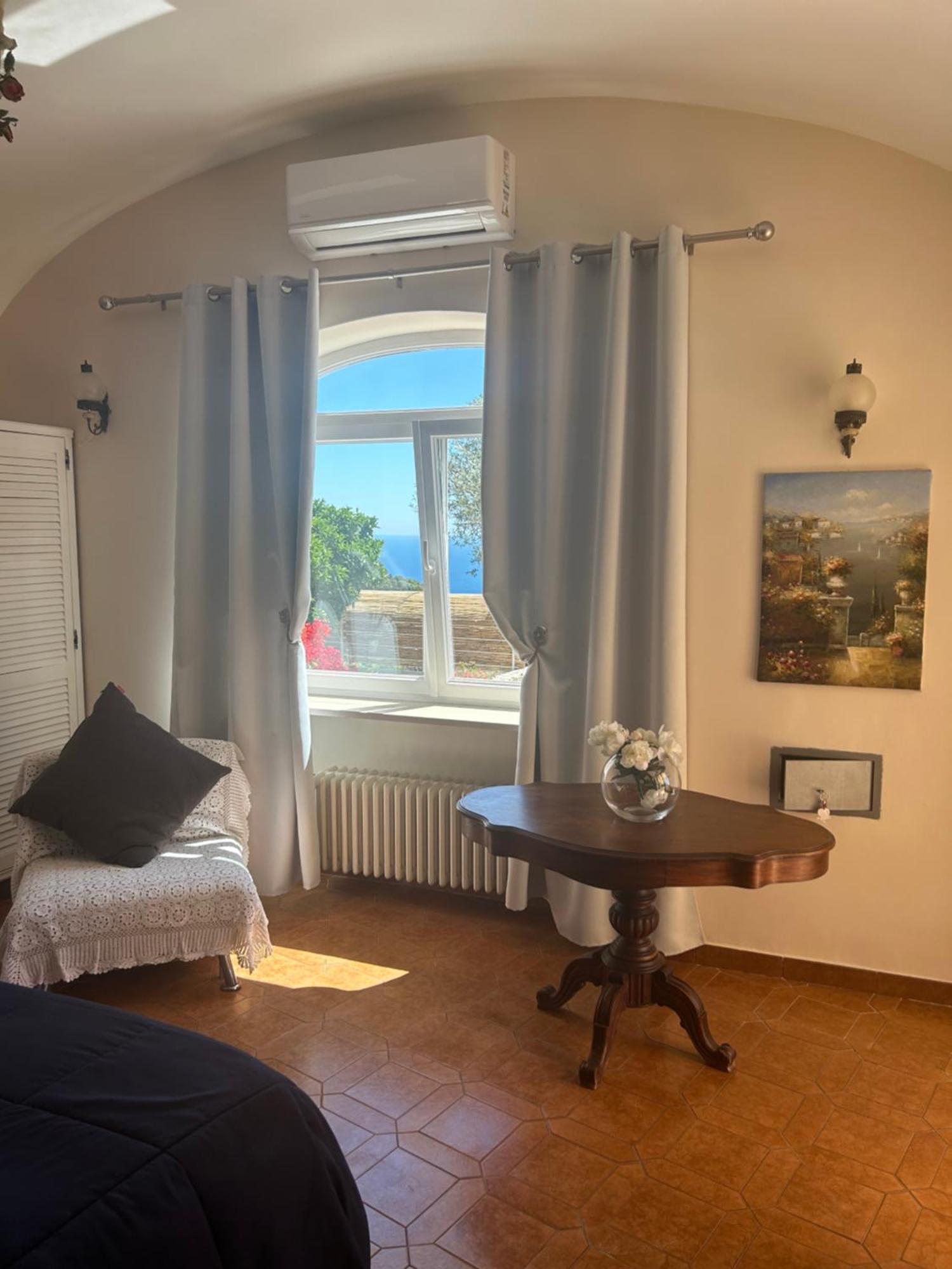 Private Villa Sea View Con Terrazza E Giardino Capri Eksteriør billede