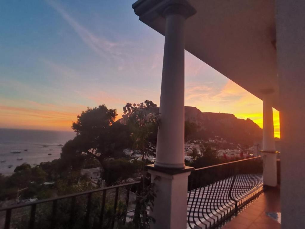 Private Villa Sea View Con Terrazza E Giardino Capri Eksteriør billede